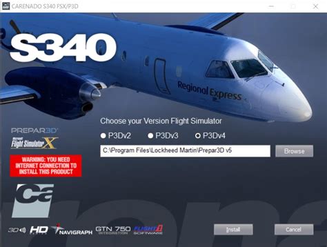 INstall 777 into P3D v5.4 .